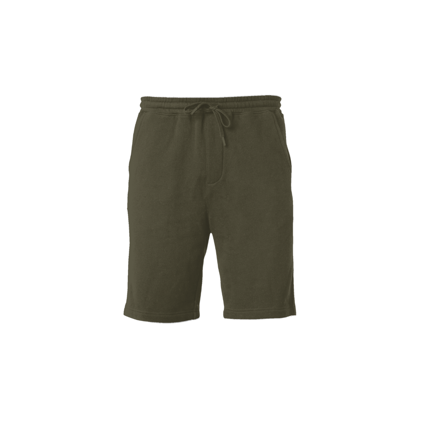 Midweight Fleece Shorts (olive green)